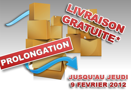 Frais de port offerts !